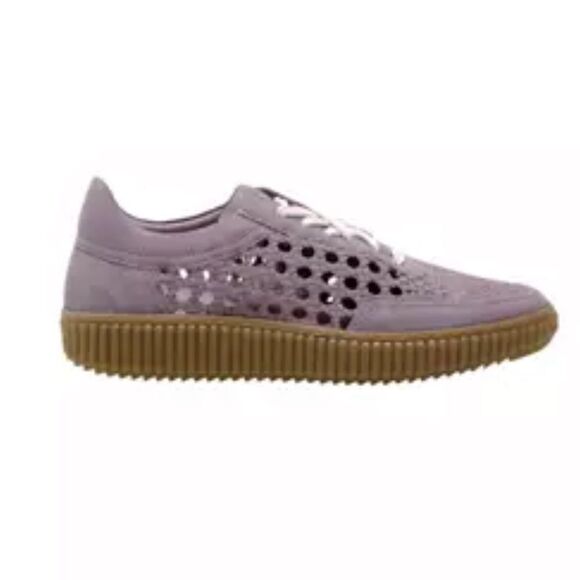 Free People Wimberly Woven Sneakers in Lavender Sz 9.5 NEW in Box - Picture 3 of 14